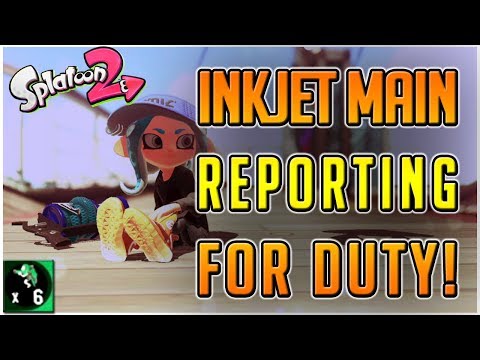 Inkjet Main Reporting for Duty! - Splatoon 2