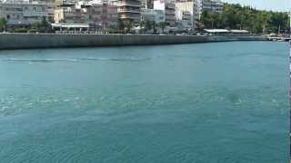 preview picture of video 'Chalkida (Khalkis) - a tenger rejtélyes áramlása'