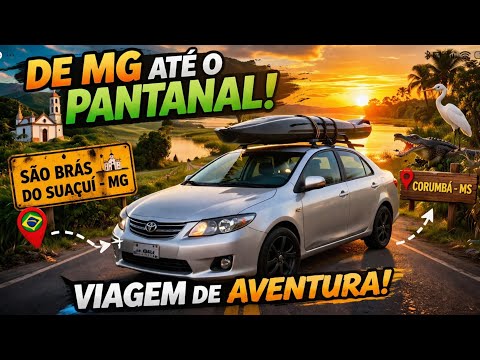 Viajei 1890 Km Sozinho Para Pescar no Pantanal. Não Perca Essa Aventura. PESCARIA.