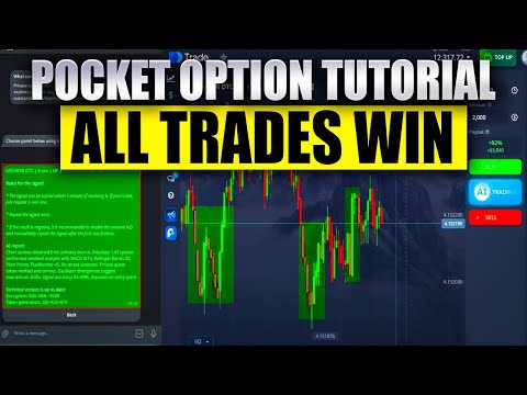 Pocket Option Tutorial (How I Use Ai Bot) Live Trading for Beginner 2026
