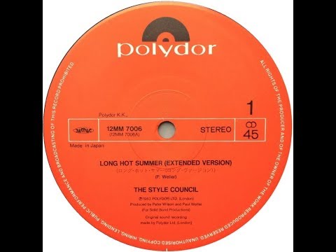 Long Hot Summer (Long Extended Version) - The Style Council (1983)