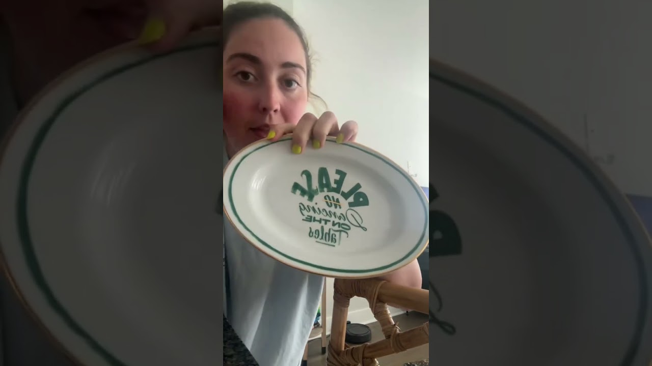 My Favorite Funky Plate from Italy | Bitossi Home Maximalist Decor Find