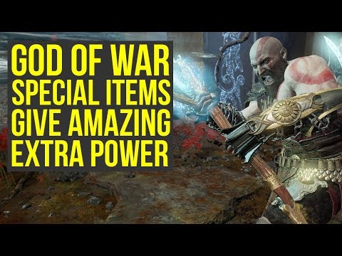 God of War Best Gear - Special Items That Give AMAZING EXTRA POWER (God of War 4 Best Gear)