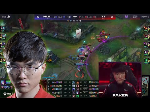 Faker LeBlanc What Was That?! | T1 vs HLE