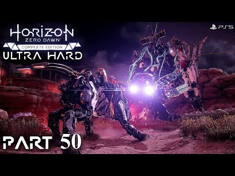 Horizon Zero Dawn Let's Play ULTRA HARD Pt 50 Sun Furrows Hunting Grounds & Weapons of the Lodge PS5