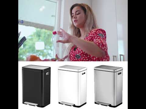 Mülltrennsystem EKO X-Cube Tretmülleimer 2 x 20 L