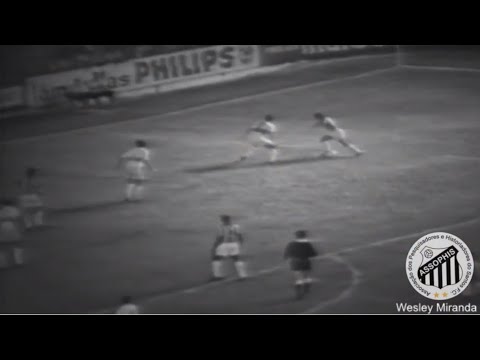 Santos 5 x 1 Botafogo (SP) - 09/03/1968 - Nasce a carretilha no futebol