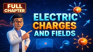 Electric charges and fields || complete chapter explanation || class 12th physics ||