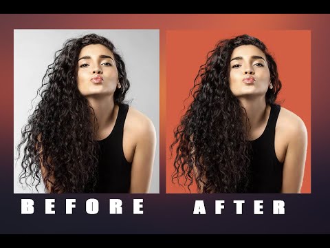 Adobe Photosho Tutorial |Cut Out Hair 2 MINUTES Photoshop Tutorial 2020 For Beginners