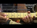 TENNESSEE WHISKEY Chris Stapleton ALL Electric Guitar Solo Riffs Lesson EricBlackmonGuitar HQ