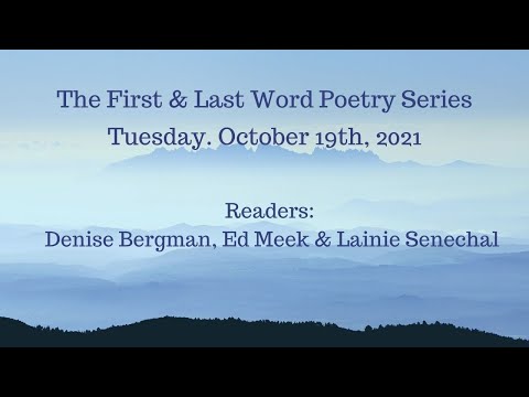 The First & Last Word Poetry Series, Hosted by Červená Barva Press,  October 19th, 2021