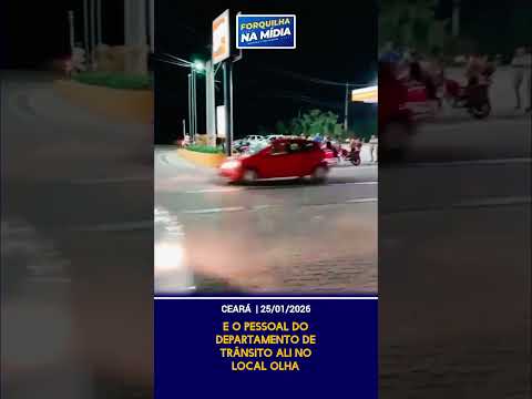 Carro e moto colidem na saída de Iguatu para Acopiara