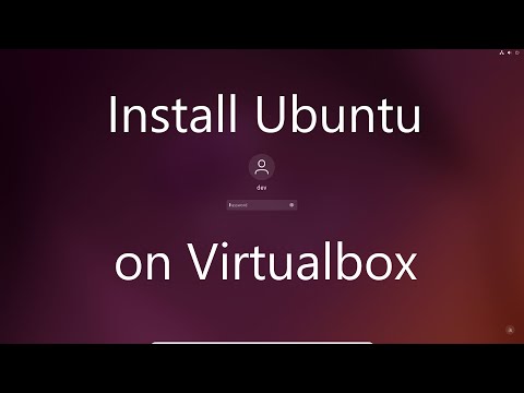 Installing Ubuntu 22.04.3 on Oracle Virtualbox