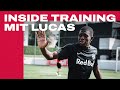 INSIDE TRAINING | Lucas Gourna-Douath trifft die Mannschaft zum ersten Mal