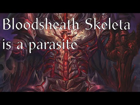 Aether flows under Bloodsheath Skeleta (Flesh and Blood Lore)