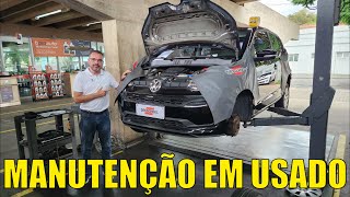 Manutenções em um carro usado para evitar problema