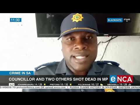 Councillor, two others shot dead in Mpumalanga