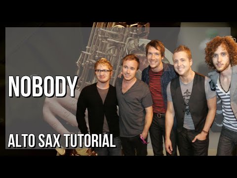 How to play Nobody by OneRepublic on Alto Sax (Tutorial)