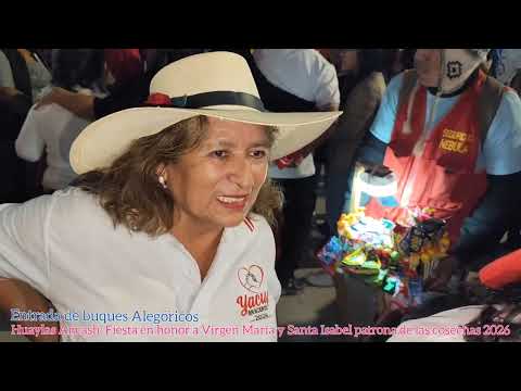 Huaylas Ancash Festividad a Virgen María y Santa Isabel patrona de las cosechas 2026