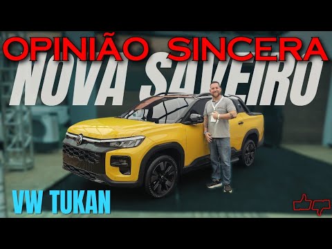VW TUKAN - a nova Saveiro! Vai desbancar a Fiat Strada? Cabine simples e dupla. Tudo o que sabemos!