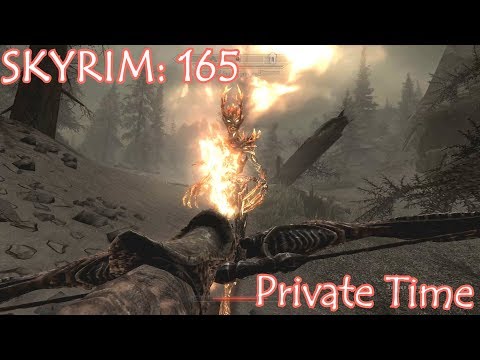 Checkers' Mellow Skyrim Let's Play Part 165 - Private Time
