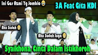 Download lagu Gus Azmi, Hafidz Ahkam, Aban Feat Gita KDI Syubbanul Muslimin Live Jembrana Bali Singing Sholawat mp3