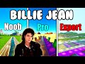 Michael Jackson - Billie Jean: Noob vs Pro vs Expert (Fortnite Music Blocks) - With Code