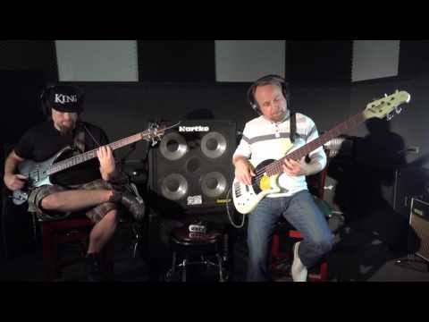 Marleaux BassGuitars -  David Pastorius and Christian Fabian @ Studio 101 Bass Session