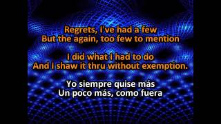 karaoke My Way JULIO IGLESIAS  PAUL ANKA