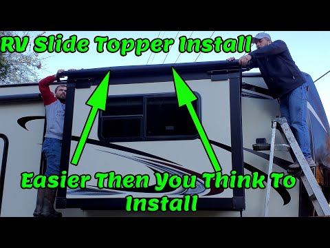 How to Install RV Slide Toppers