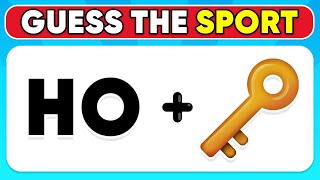 Can You Guess The Sport By Emoji? | Emoji Quiz