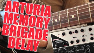 Video thumbnail for Arturia - Delay MEMORY BRIGADE - Guitar Demo (Analog Delay Plugin) by Ryan Lutton