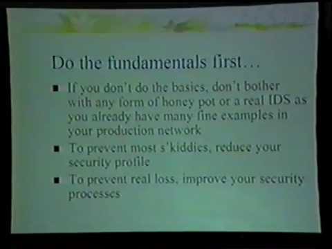 Black Hat USA 2001 - Alternatives to Honeypots or The dtk