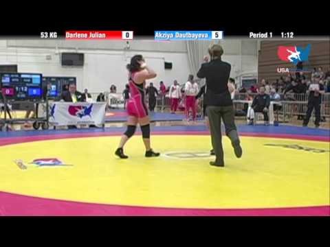 WM 53 KG - Darlene Julian vs. Akziya Dautbayeva