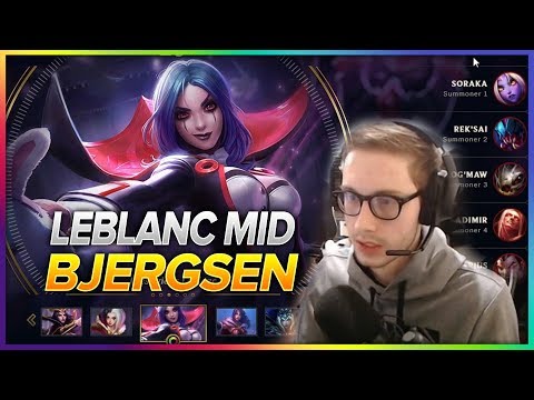 650. Bjergsen vs Voyboy - Leblanc vs Vladimir Mid - Patch 8.9 Season 8   BJERGSEN STREAM