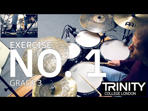 Grade 3: 'Exercise no. 1' - Dave Odart (Trinity College London Drum Kit 2020-2023)