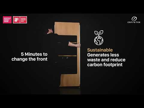 CoffeTek Neo Q Coffee Vending Machine and Water Fountain