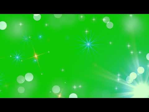 Green Screen Beautiful Magic Overlay Chromakey Footage футаж красивый фон HD