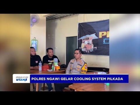 POLRES NGAWI COOLING SYSTEM JELANG PILKADA