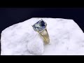 video - Juicy Art Deco Engagement Ring