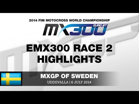 EMX300 of Sweden 2014 Race 2 Highlights - Motocross