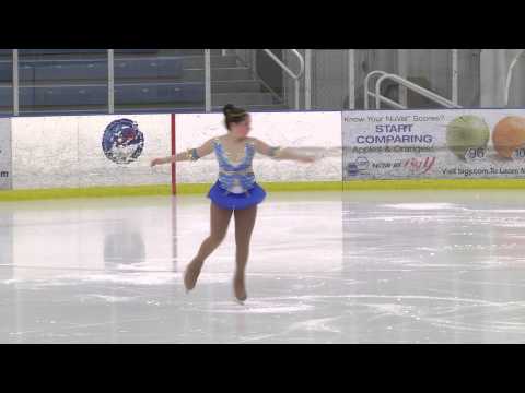 Alexa Newhouse Preliminary Girls Free Skate   2013 Charter Oak Open