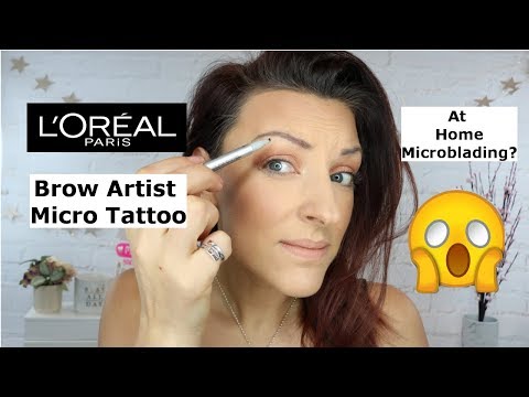 L’oreal brow artist micro tattoo | Review and demo