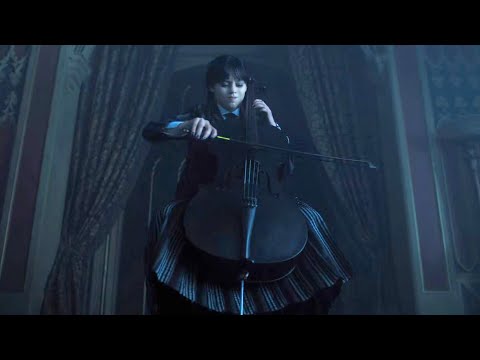 Wednesday Plays Cello - Wednesday Season 2