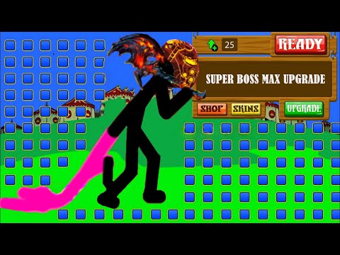 Stick War Legacy Update: Unlocking New Lava Super Boss With MAX Power!