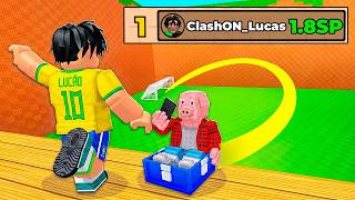 ENTREI NO TOP GLOBAL DE CHUTE UMA LUCKY BLOCK