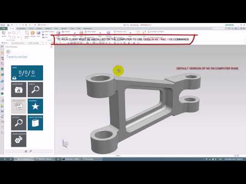OPEN A CAD DATA OVER TEAMCENTER ACTIVE WORKSPACE