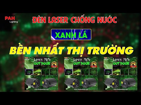 Máy chiếu Laser mini chấm bi trang trí không gian ngoài trời, chống được nước