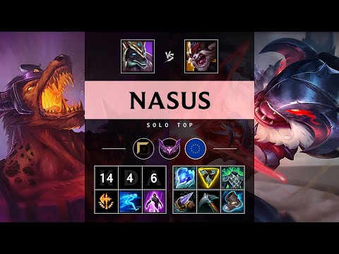 Nasus Top vs Kled - EUW Master Patch 25.S1.2