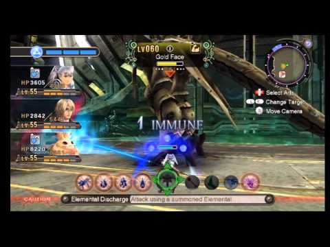 「Xenoblade Chronicles」 80-B  "Gold Face"